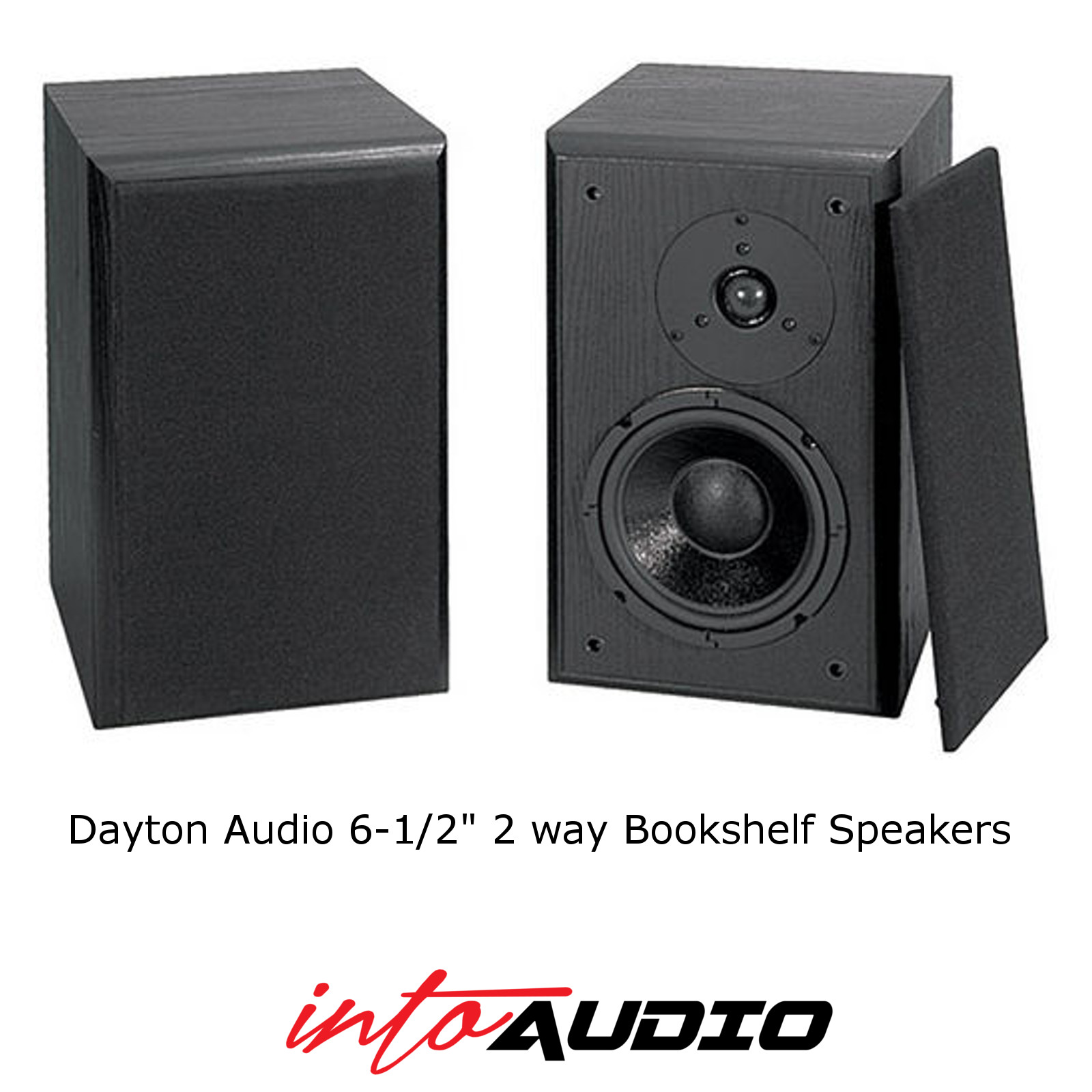 Dayton Audio 6.5″ 2 Way Bookshelf Speakers | IntoAudio